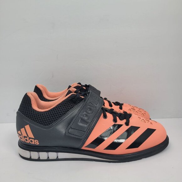 Adidas Powerlift 3.1 Women's Coral Black Weightlifting Shoes US Size 8 - Picture 1 of 8